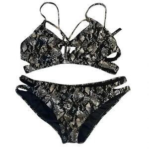 Ibiza Snake Pattern 2 Piece Bikini